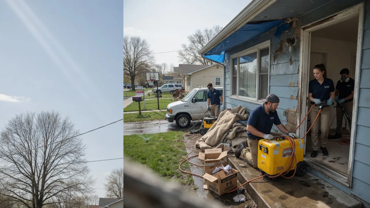 Basement Flood Cleanup in Brazil, IN near me